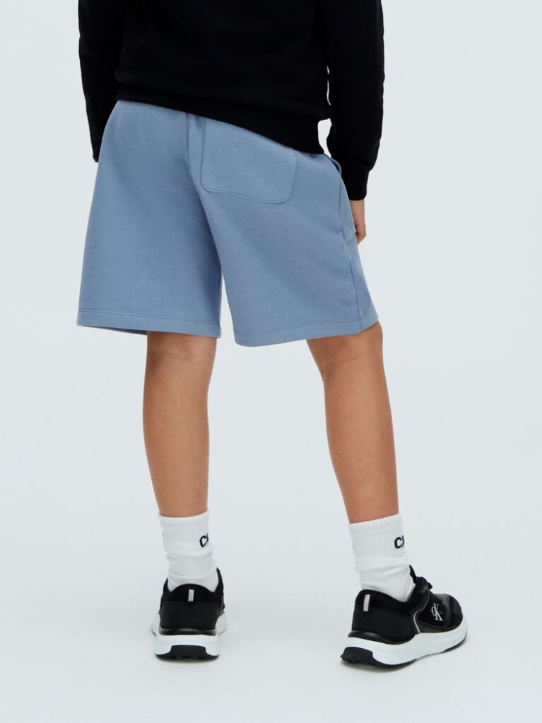Blue Kids' Terry Jogging Shorts  Kids Unisex