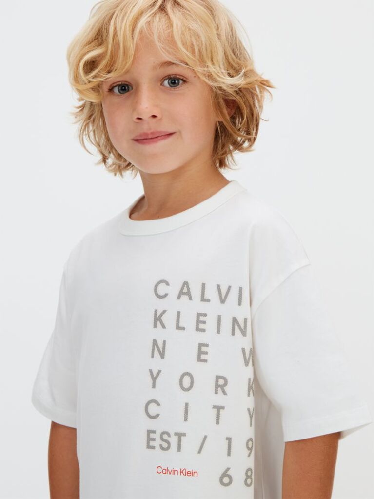 White Logo T-shirt  Boys