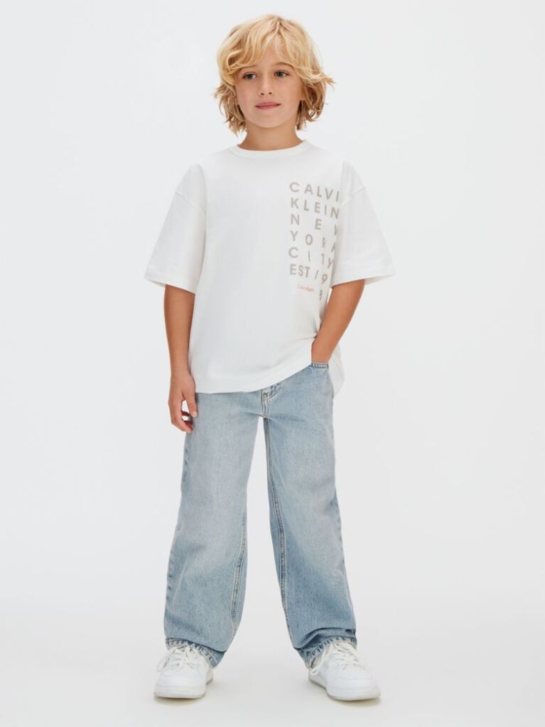 White Logo T-shirt  Boys