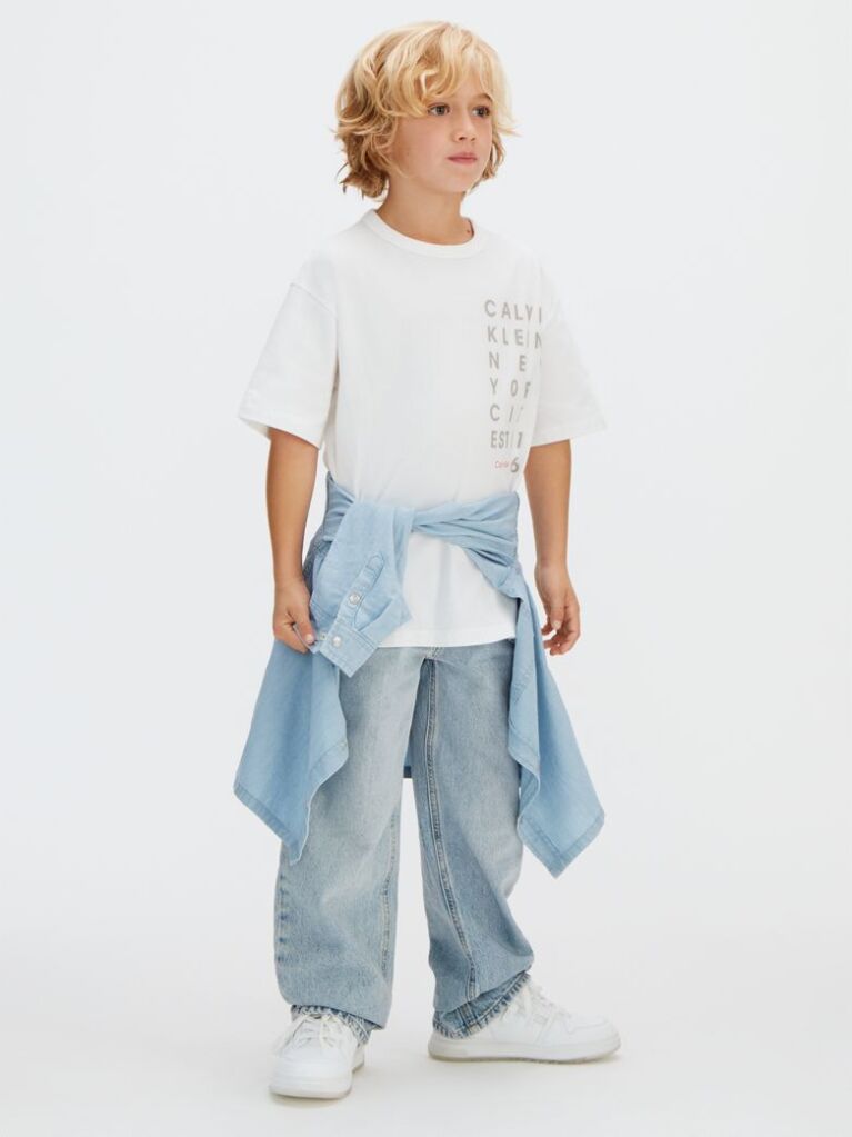 White Logo T-shirt  Boys