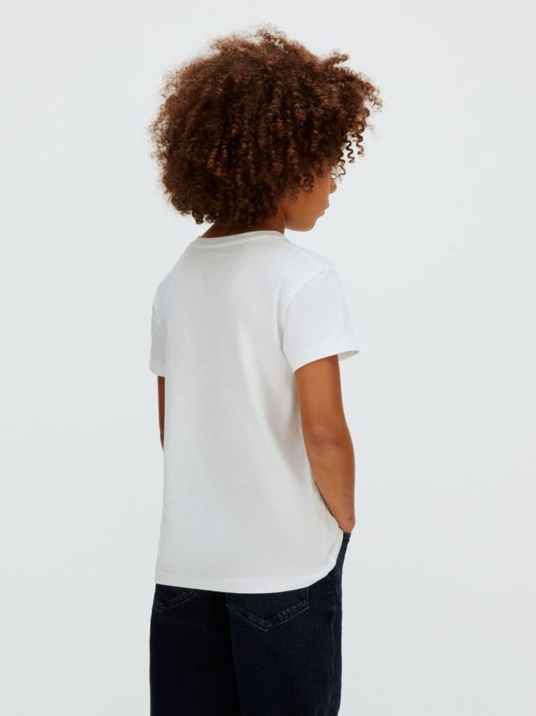 White Logo T-shirt  Girls