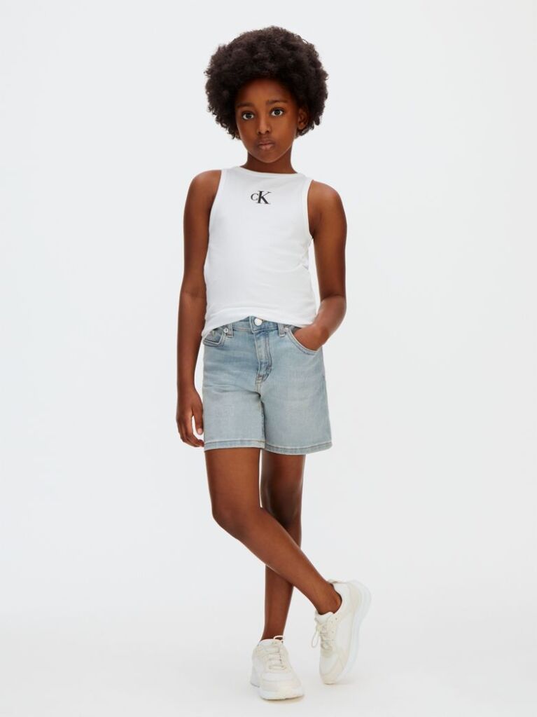 Denim Denim Bermuda Shorts  Girls