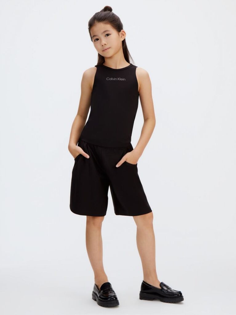 Black Punto Milano Bermuda Shorts  Girls