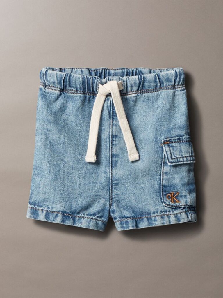 Denim Newborn Lightweight Denim Shorts  Newborn