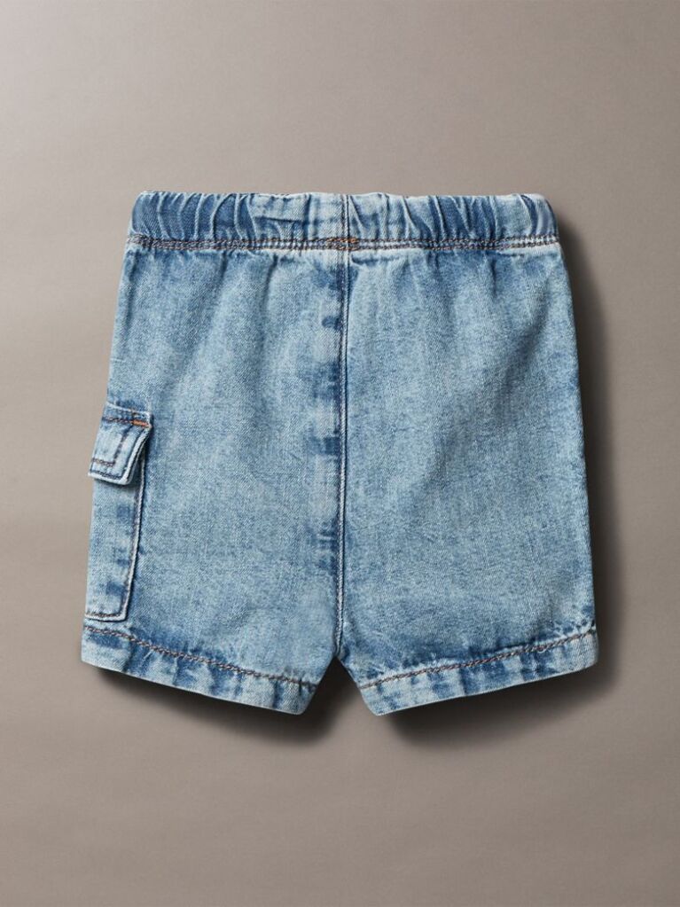 Denim Newborn Lightweight Denim Shorts  Newborn