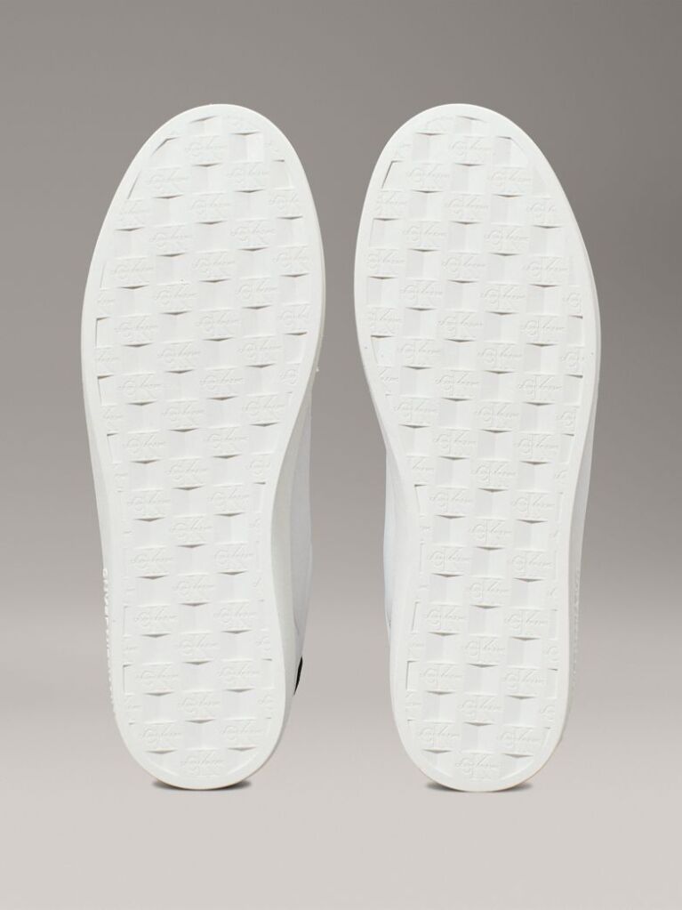 White Leather Trainers  Men
