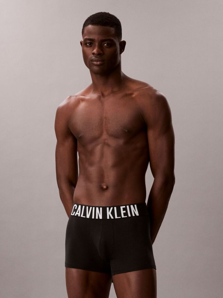 Black 3 Pack Trunks - Intense Power  Men