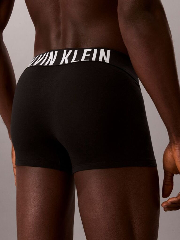 Black 3 Pack Trunks - Intense Power  Men