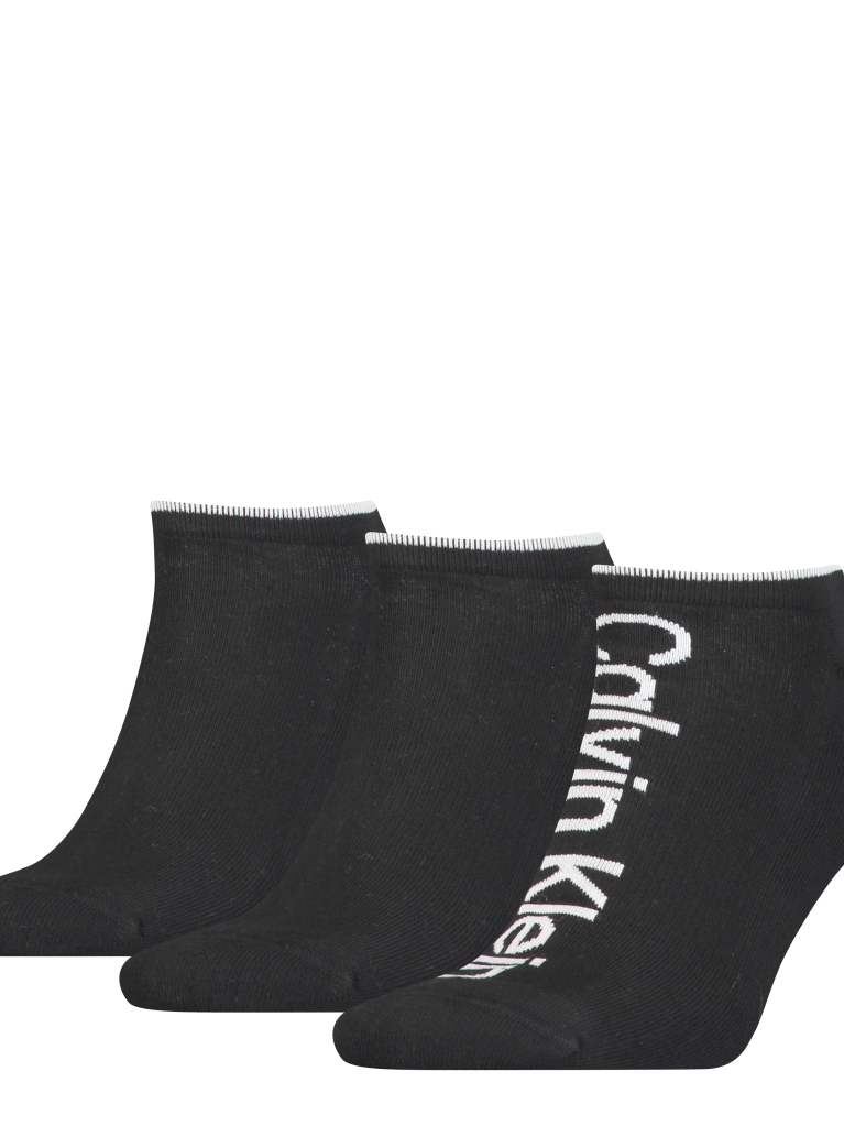 Black 3 Pack Athleisure Men Sneaker Socks  Men