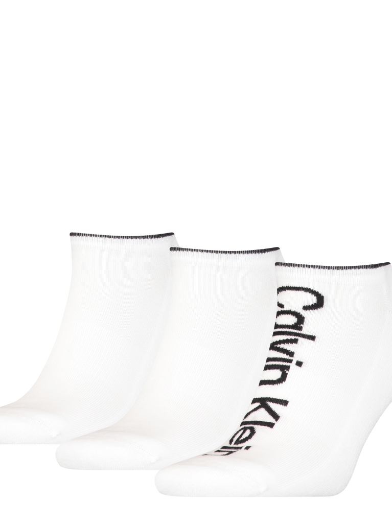 White 3 Pack Athleisure Men Sneaker Socks  Men