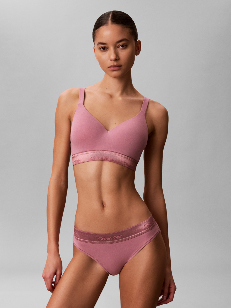 Pink Push-Up Bralette - Icon Cotton Modal  Women