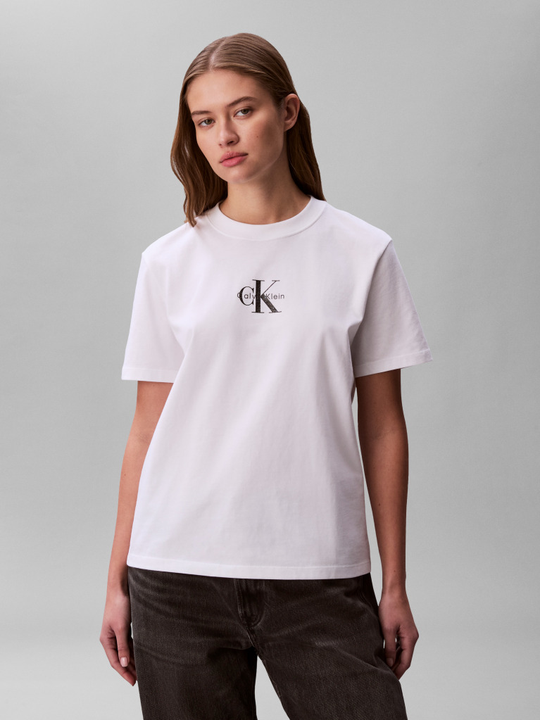 White Short Sleeve T-Shirt  Women