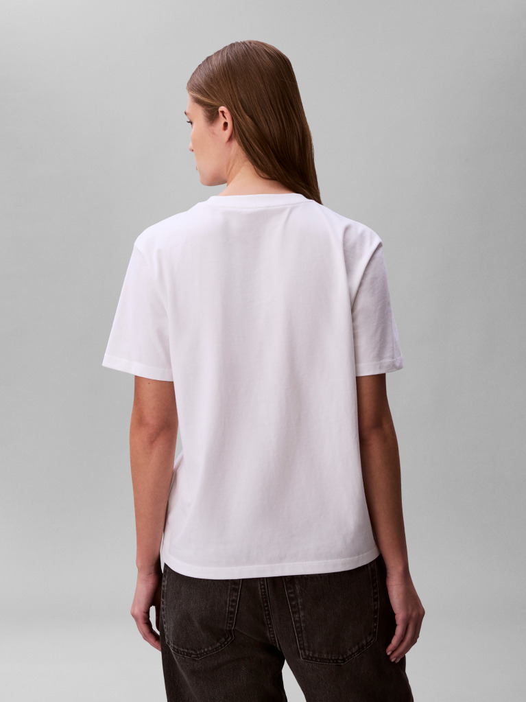 White Short Sleeve T-Shirt  Women