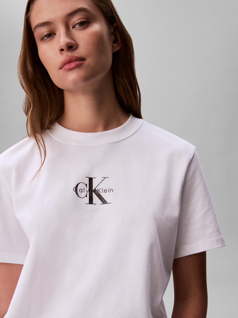 White Short Sleeve T-Shirt  Women
