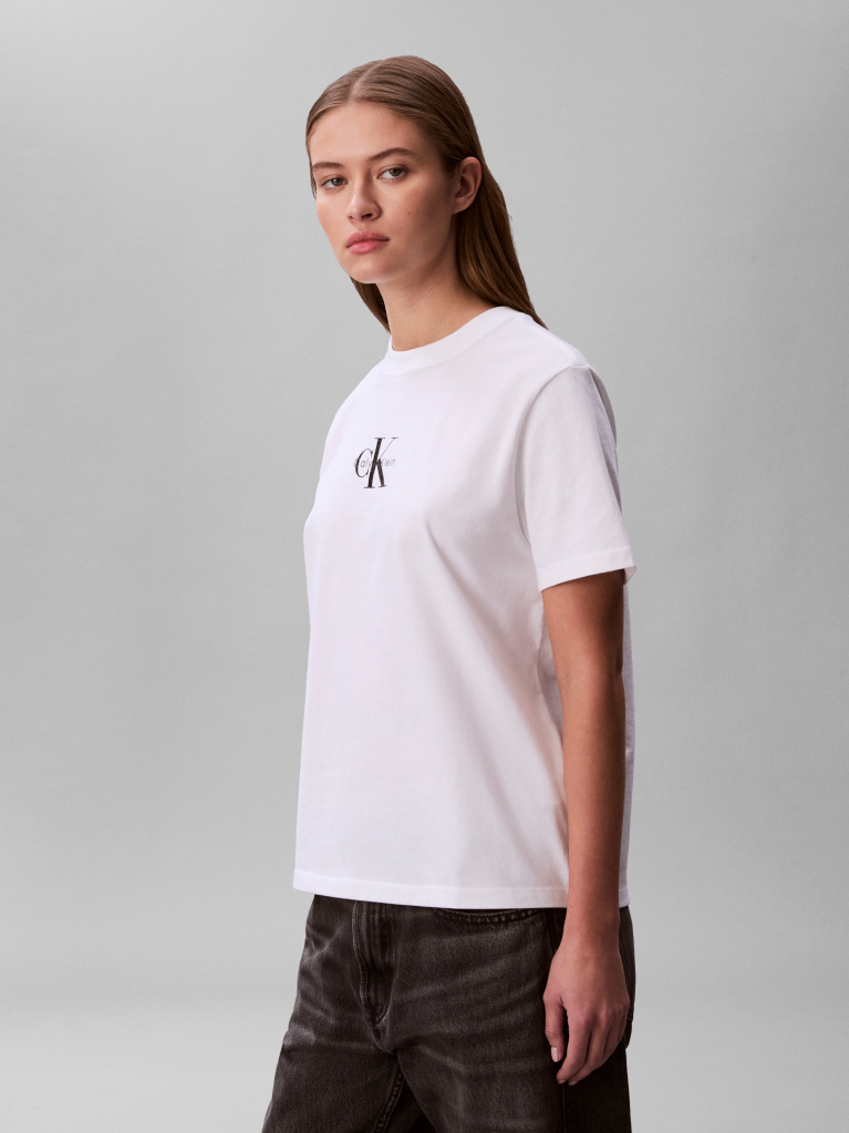 White Short Sleeve T-Shirt  Women
