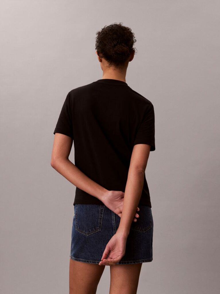 Black Short Sleeve T-Shirt  Women