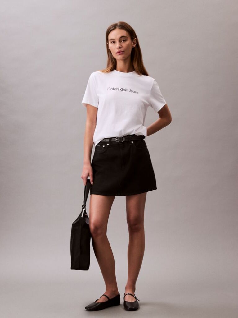 White Short Sleeve T-Shirt  Women