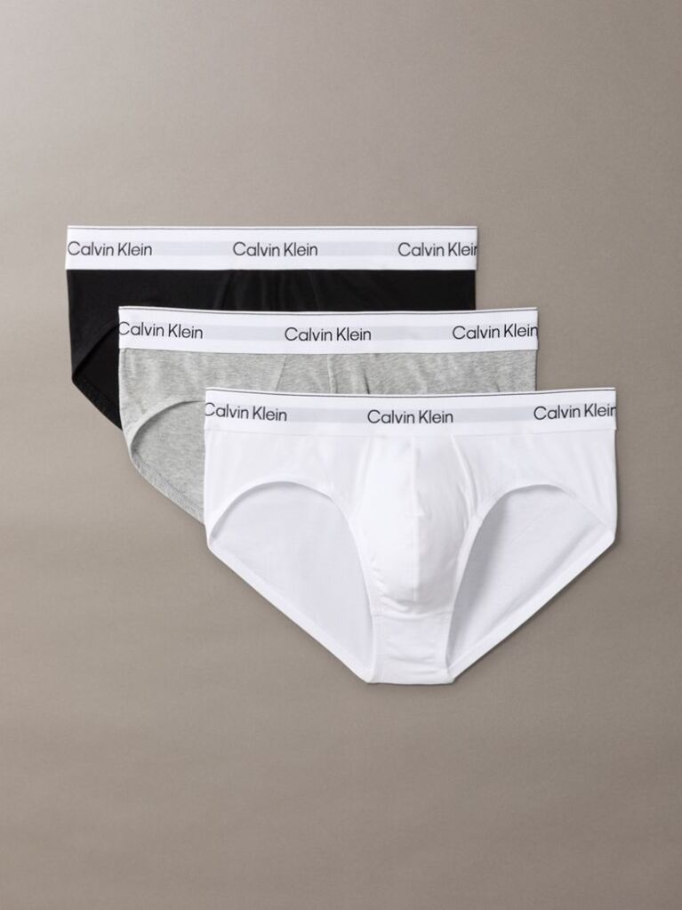 Multi 3 Pack Briefs - Icon Cotton Stretch  Men