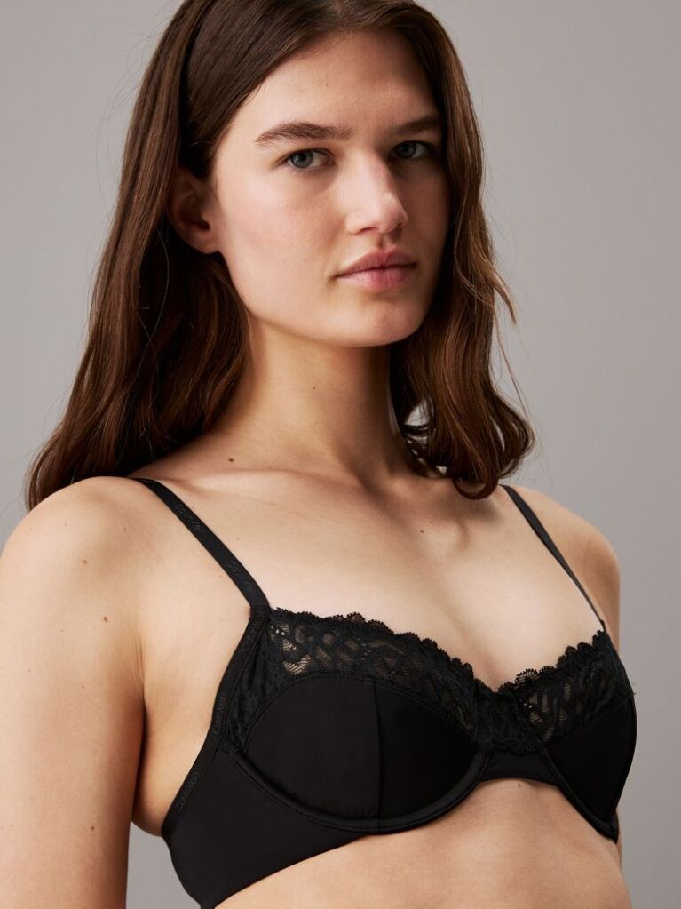 Black Demi T-shirt Bra - CK Attraction  Women