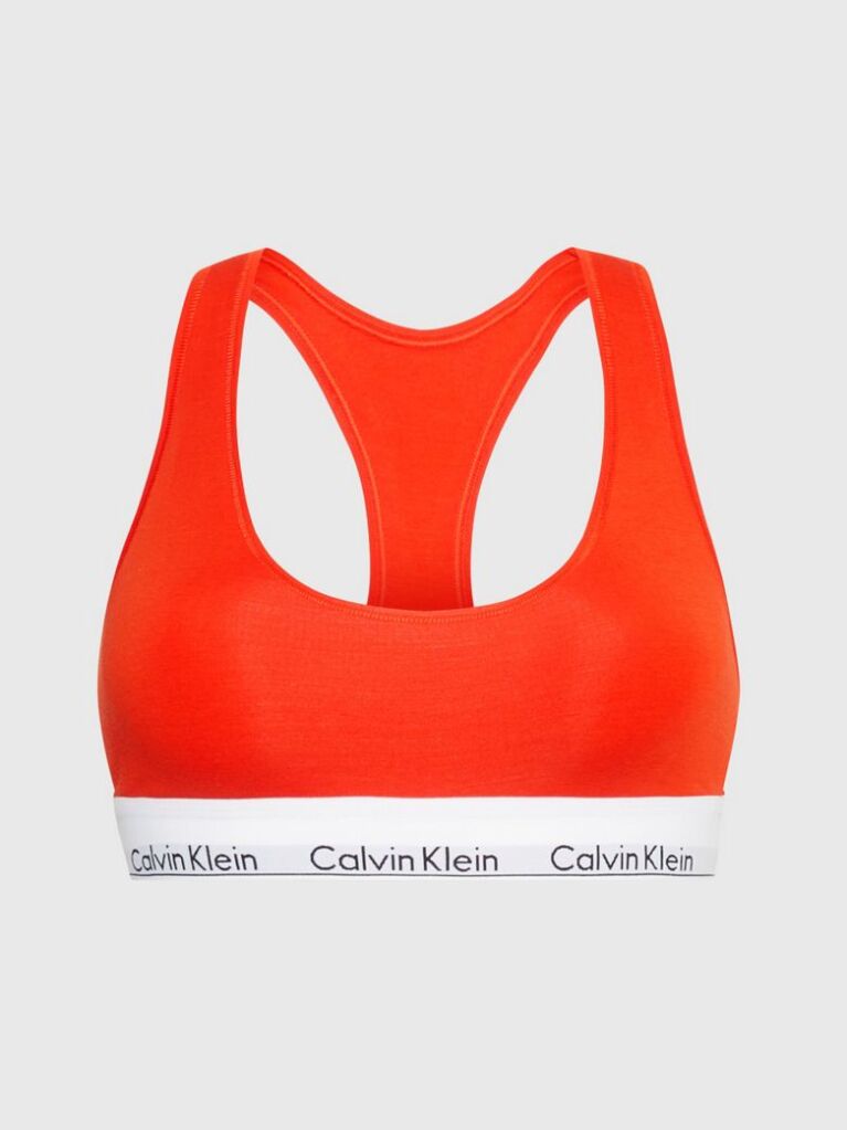 Orange Bralette - Icon Cotton Modal  Women
