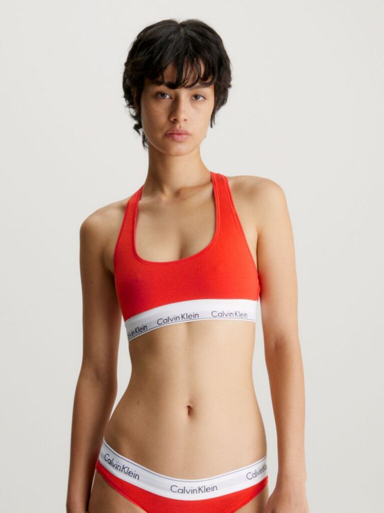 Orange Bralette - Icon Cotton Modal  Women