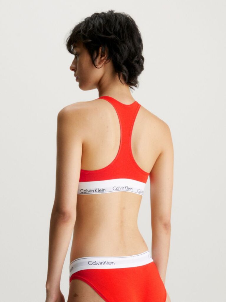 Orange Bralette - Icon Cotton Modal  Women
