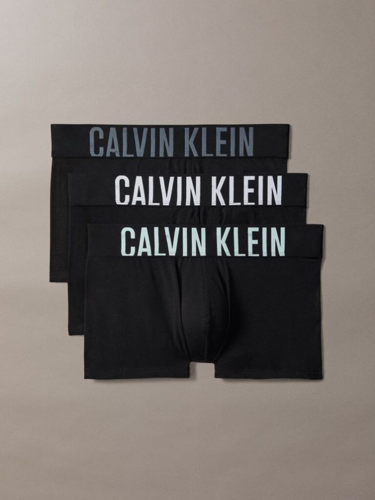 Black 3 Pack Trunks - Intense Power  Men