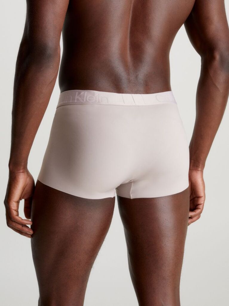 Grey Low Rise Trunks - CK Black Cooling  Men