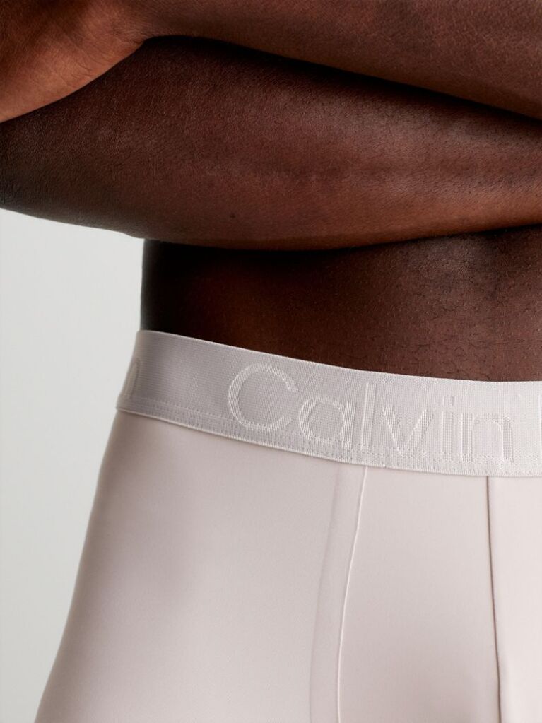 Grey Low Rise Trunks - CK Black Cooling  Men