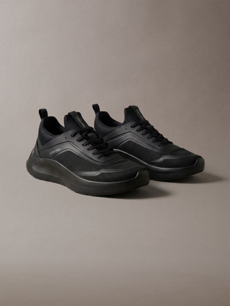 Black Zermatt - Lightweight Runner Trainers  Men