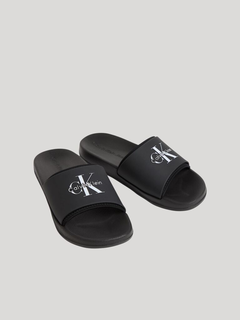 Black Norwich - Contoured Logo Sliders  Men