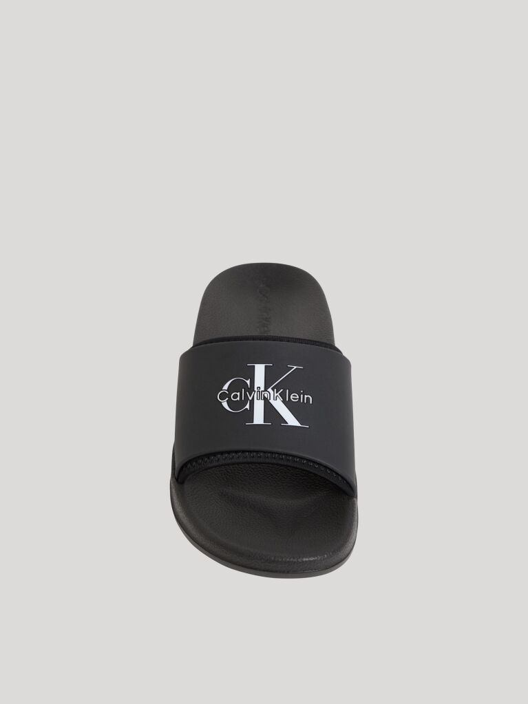 Black Norwich - Contoured Logo Sliders  Men