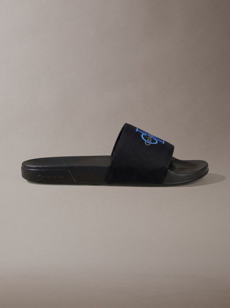 Black Nemo - Canvas Signature Logo Sliders  Women
