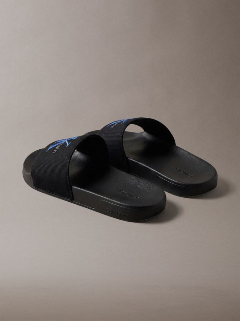 Black Nemo - Canvas Signature Logo Sliders  Women