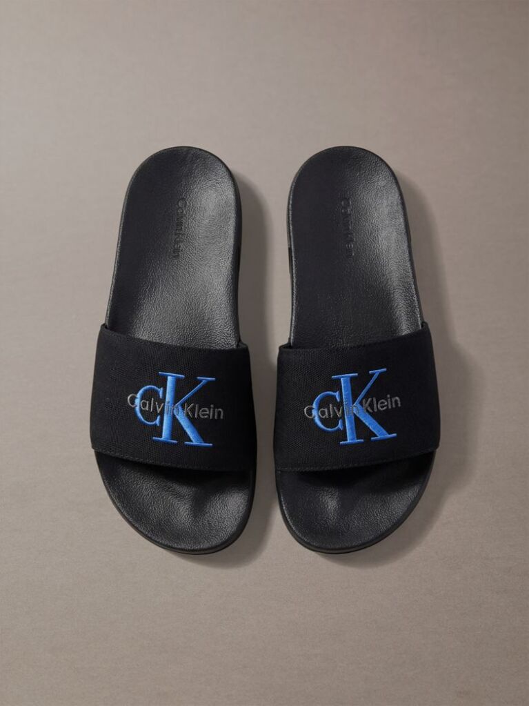Black Nemo - Canvas Signature Logo Sliders  Women