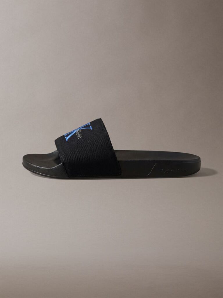 Black Nemo - Canvas Signature Logo Sliders  Women