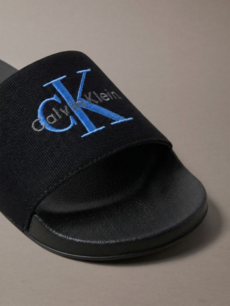 Black Nemo - Canvas Signature Logo Sliders  Women