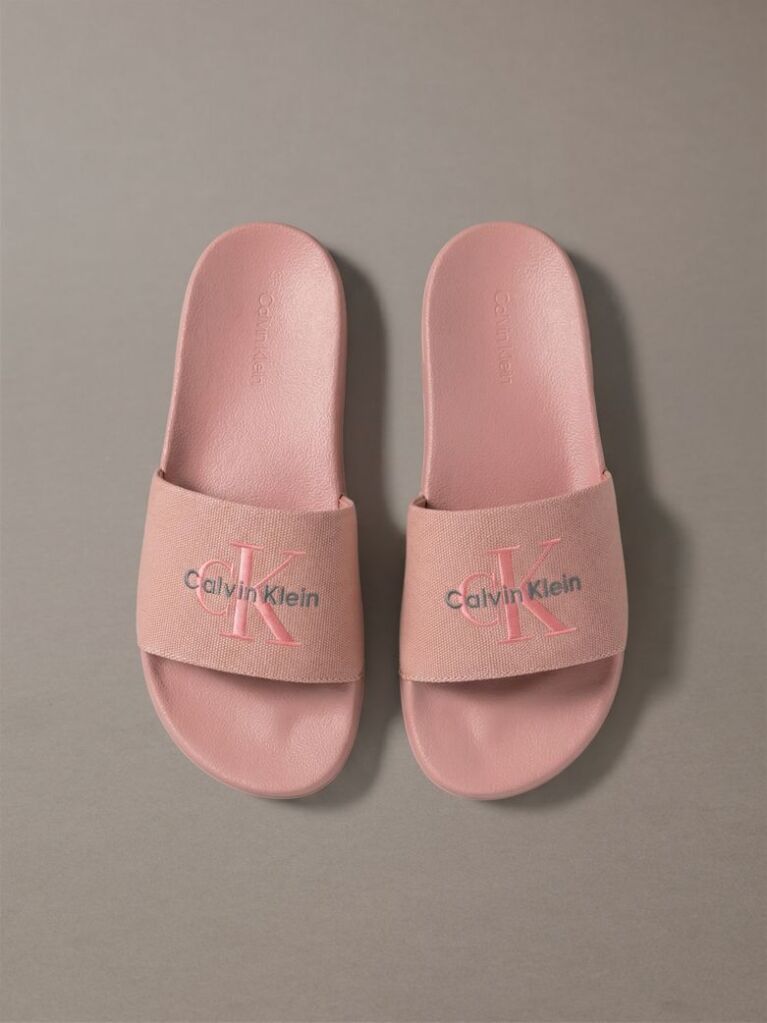 Pink Nemo - Canvas Signature Logo Sliders  Women