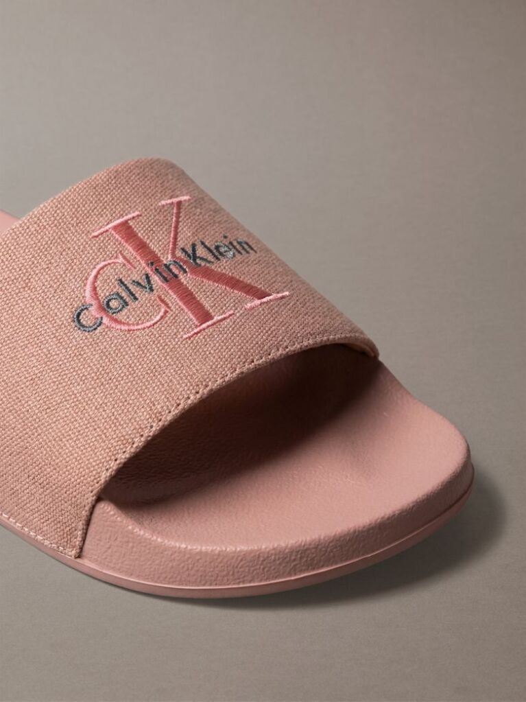 Pink Nemo - Canvas Signature Logo Sliders  Women