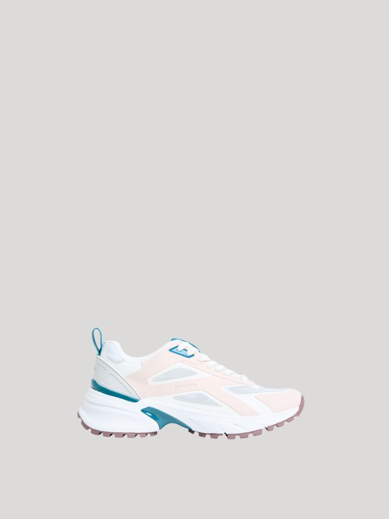 White Trailblazer — Ripstop Runner Trainers  Women