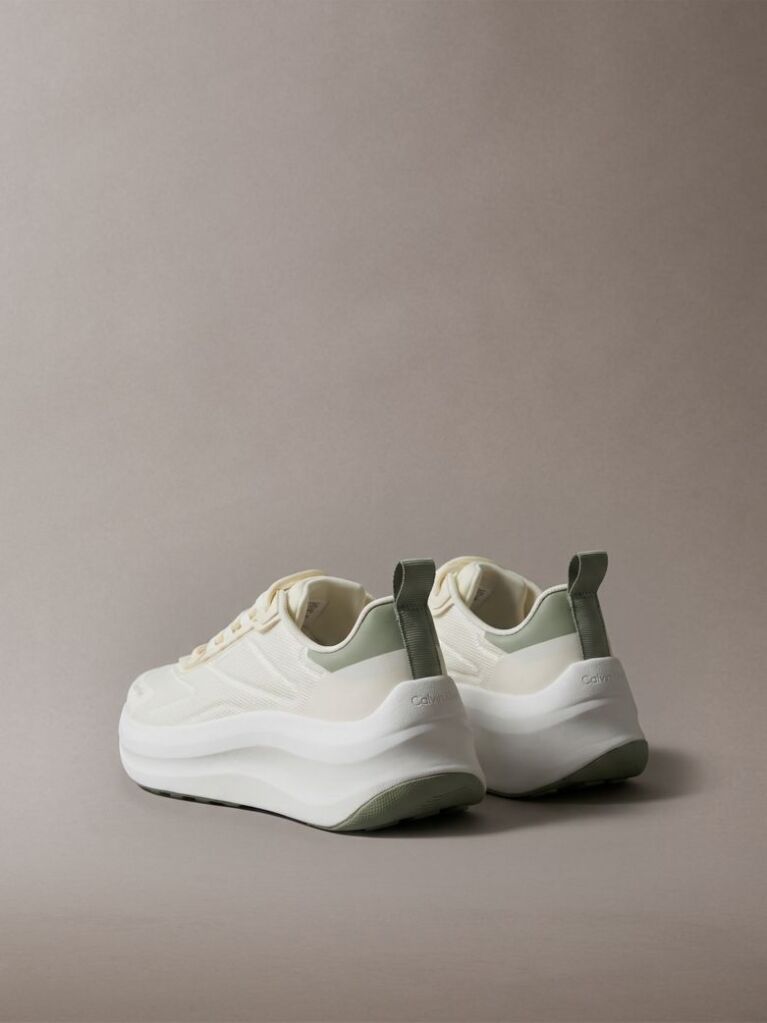 White CK Volumax - Chunky Runner Trainers  Women