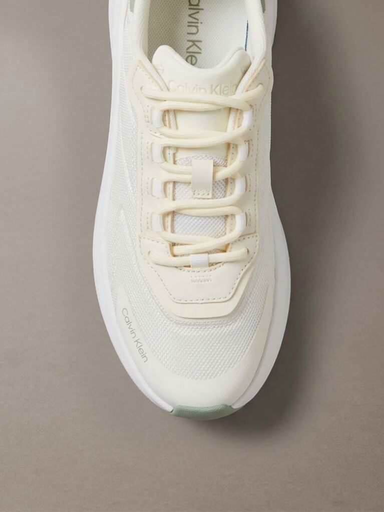 White CK Volumax - Chunky Runner Trainers  Women