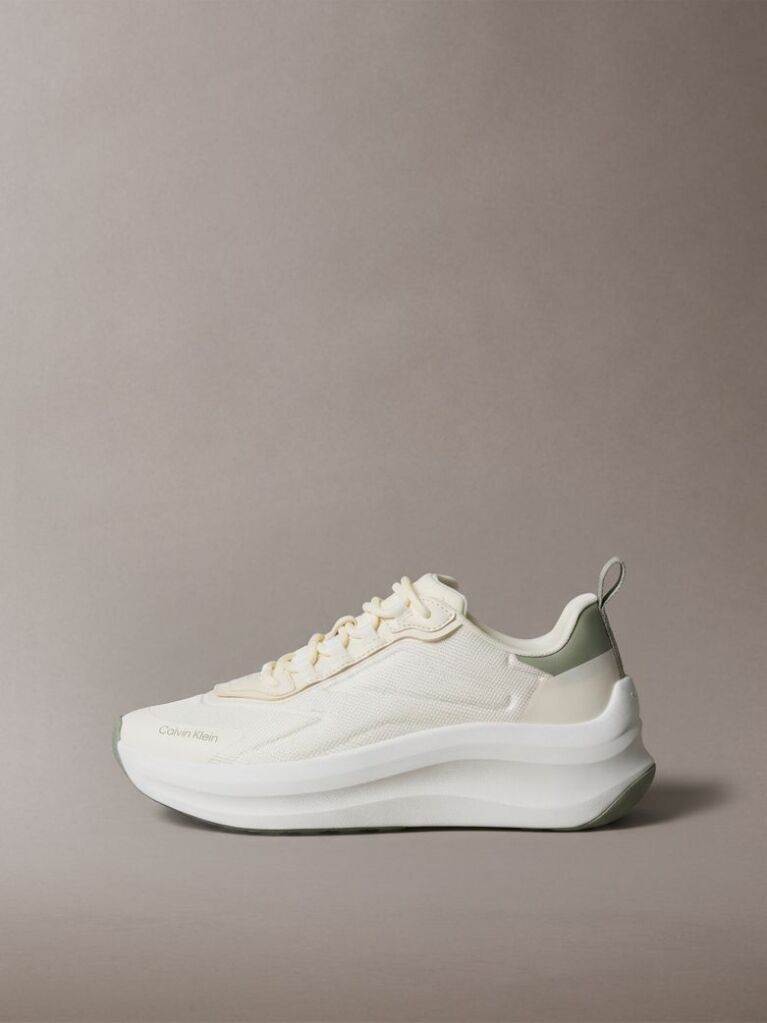 White CK Volumax - Chunky Runner Trainers  Women