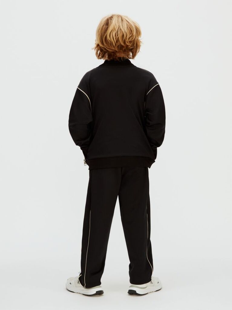 Black Wide Leg Joggers  Boys