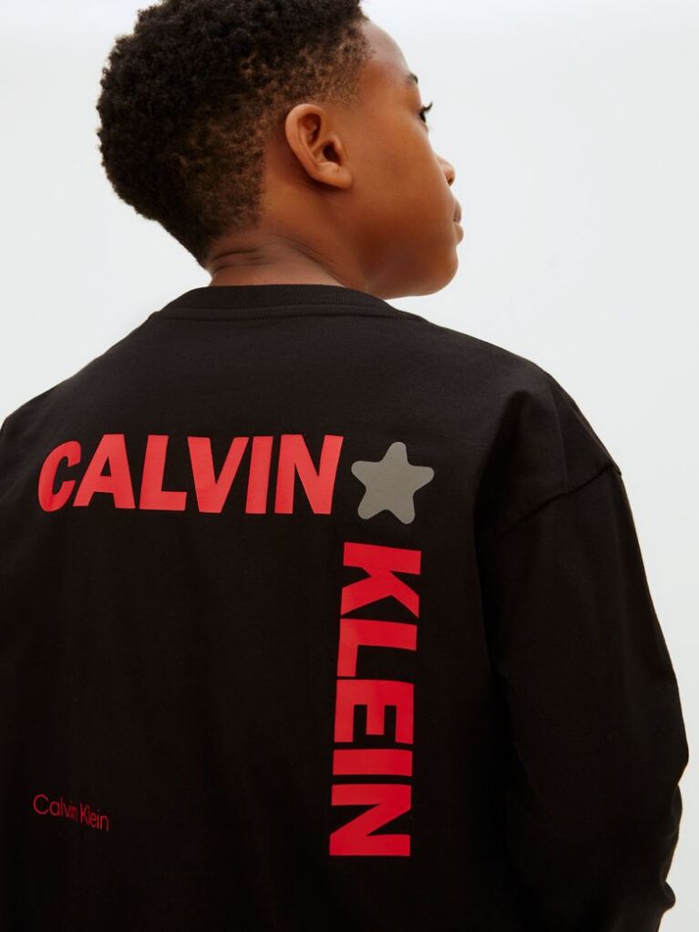 Black Relaxed Logo T-Shirt  Boys