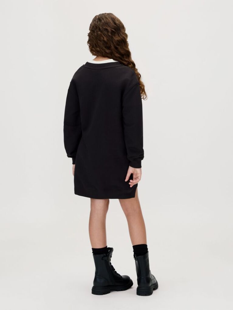 Black Sweatshirt Dress  Girls