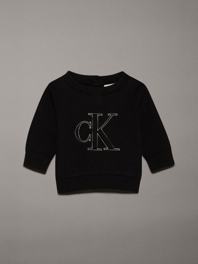 Black Newborn Logo Jumper  Newborn