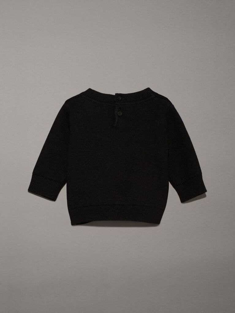 Black Newborn Logo Jumper  Newborn
