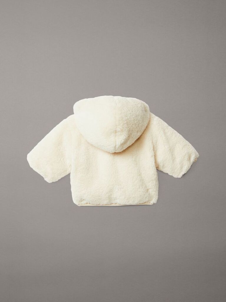 Beige Newborn Teddy Jacket  Newborn
