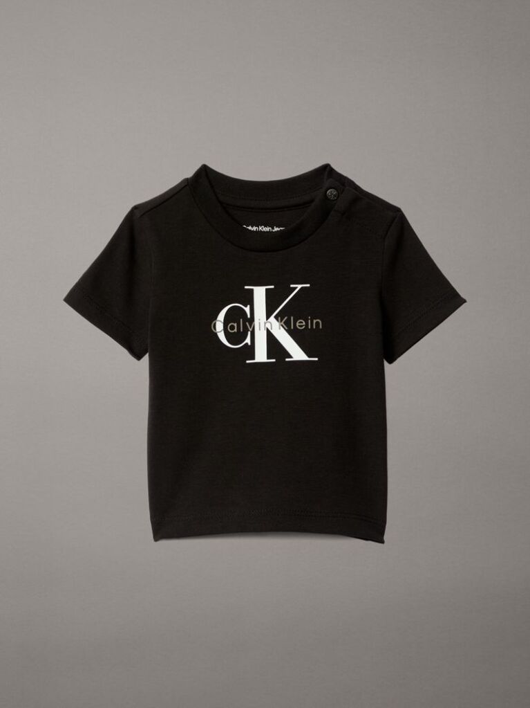 Black Newborn Logo T-Shirt  Newborn